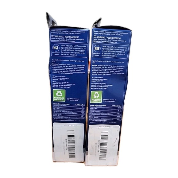 2-Pack Bosch Thermador Gaggenau Ultra Clarity Pro Filter BORPLFTR55 11032531 - Picture 4 of 5